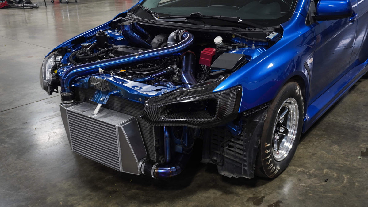 BS Fab Top Mount Manifold | Mitsubishi Evo X