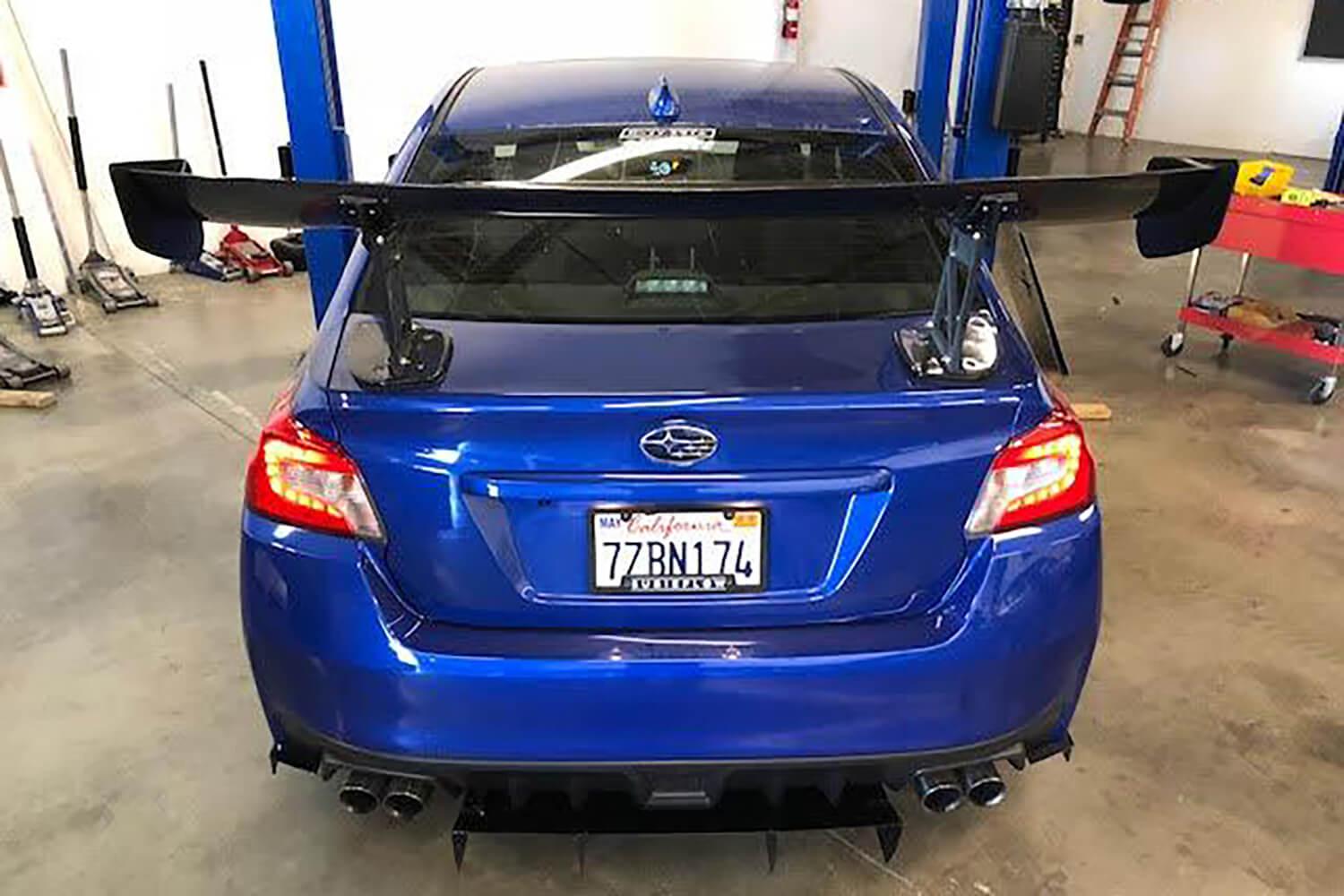 Aeroflow Dynamics Rear Diffuser V3 (2015-2021 Subaru WRX/STI)