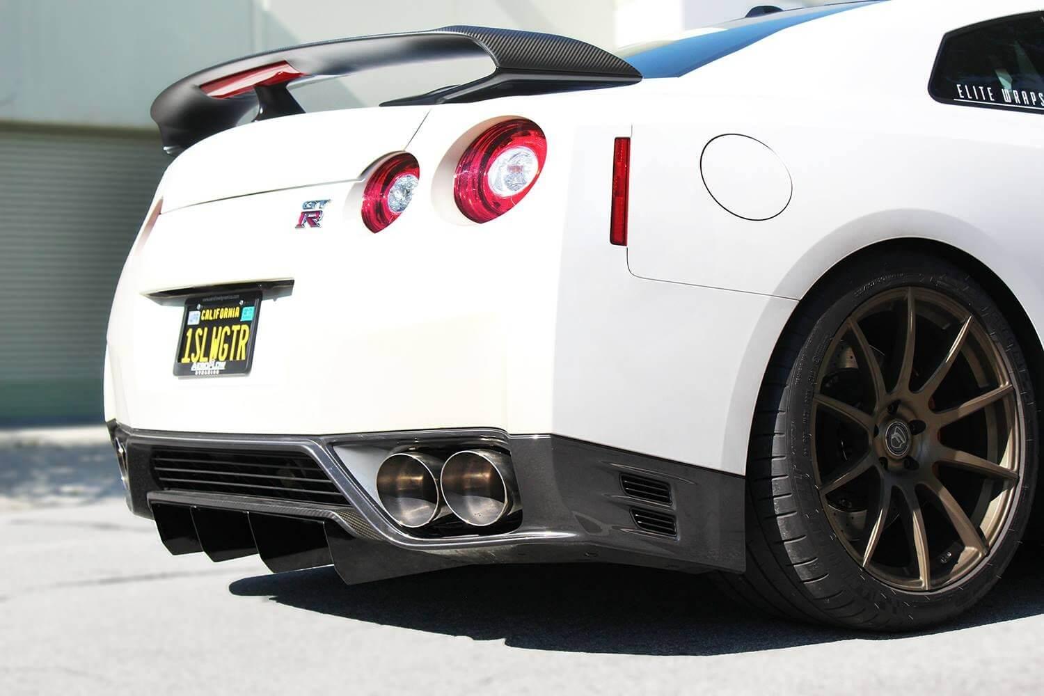 Aeroflow Dynamics Rear Diffuser V1 (2012-2020 Nissan GTR) - 4