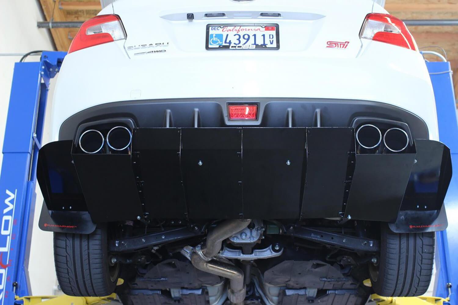 Aeroflow Dynamics 2015 - 2021 Subaru Wrx/Sti Rear Diffuser V1