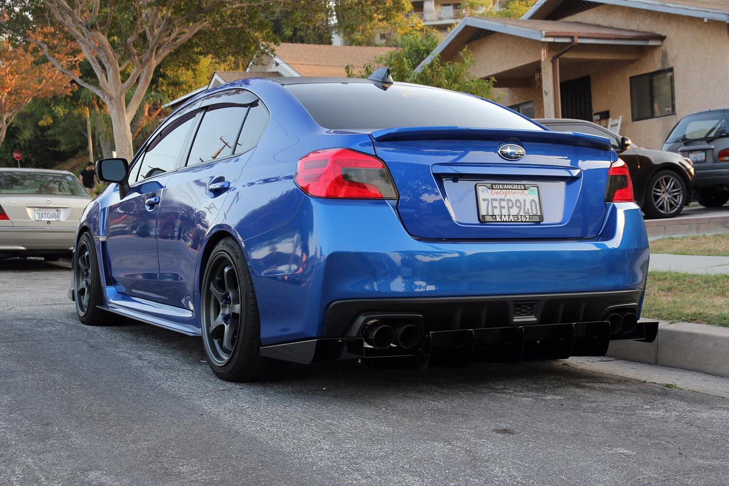 Aeroflow Dynamics 2015 - 2021 Subaru Wrx/Sti Rear Diffuser V1