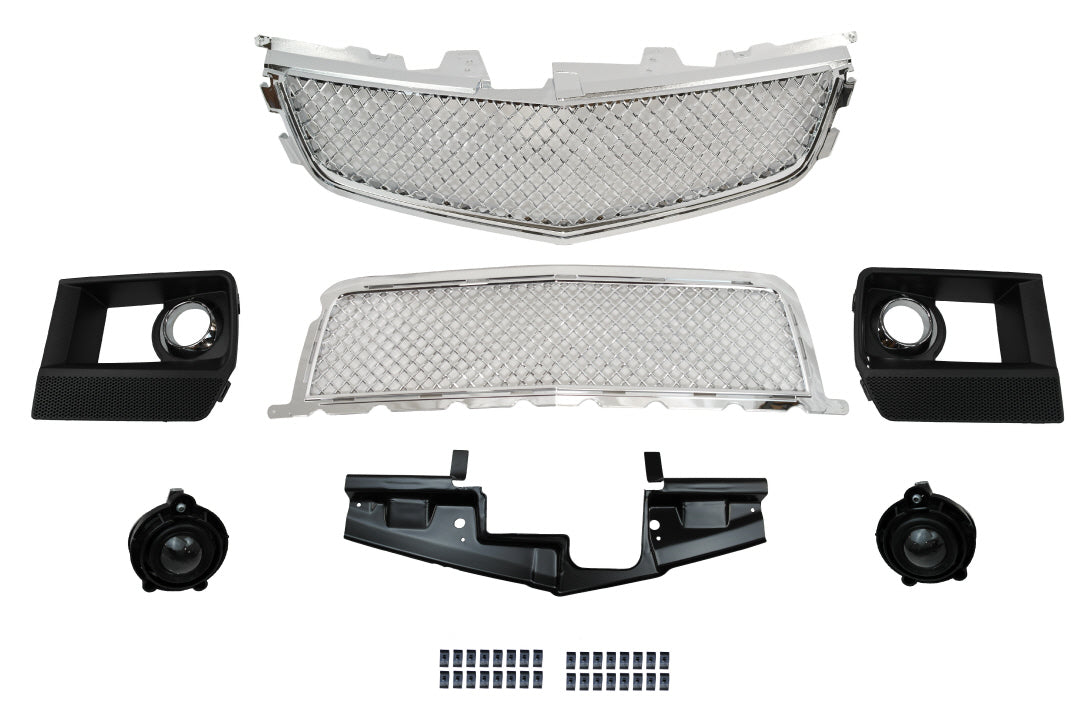 Innovative Motorsports 2008-2013 Cadillac CTS-V Style Front Bumper w/ Front Grille with FOG Lights
