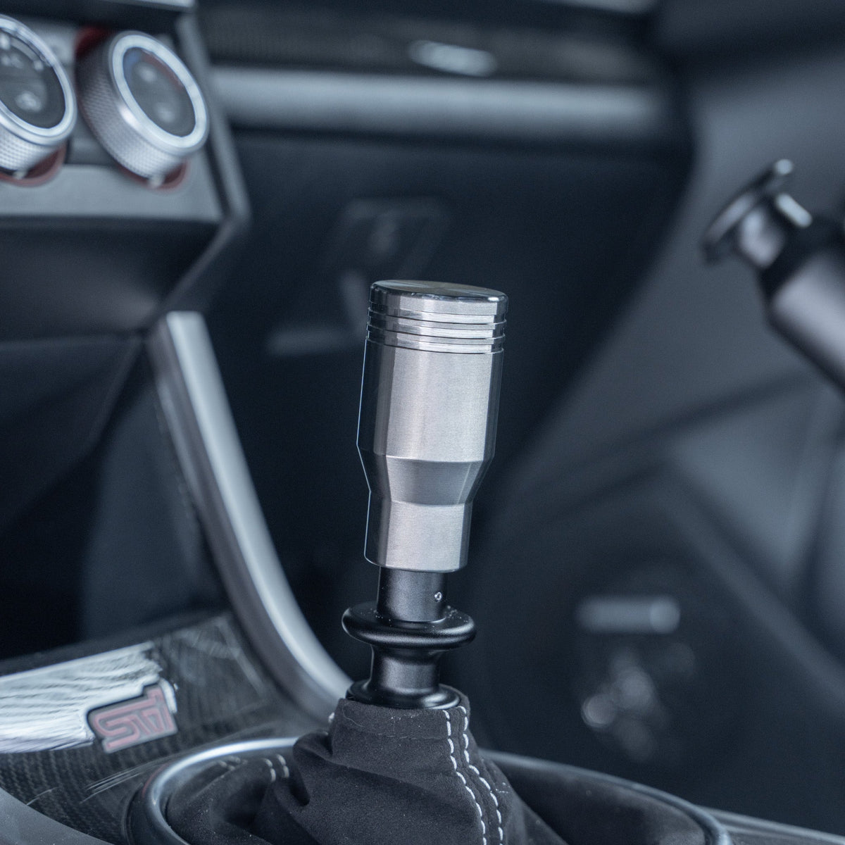 Billetworkz Titanium Brushed Shift Knob for Subaru STI 6-Speed