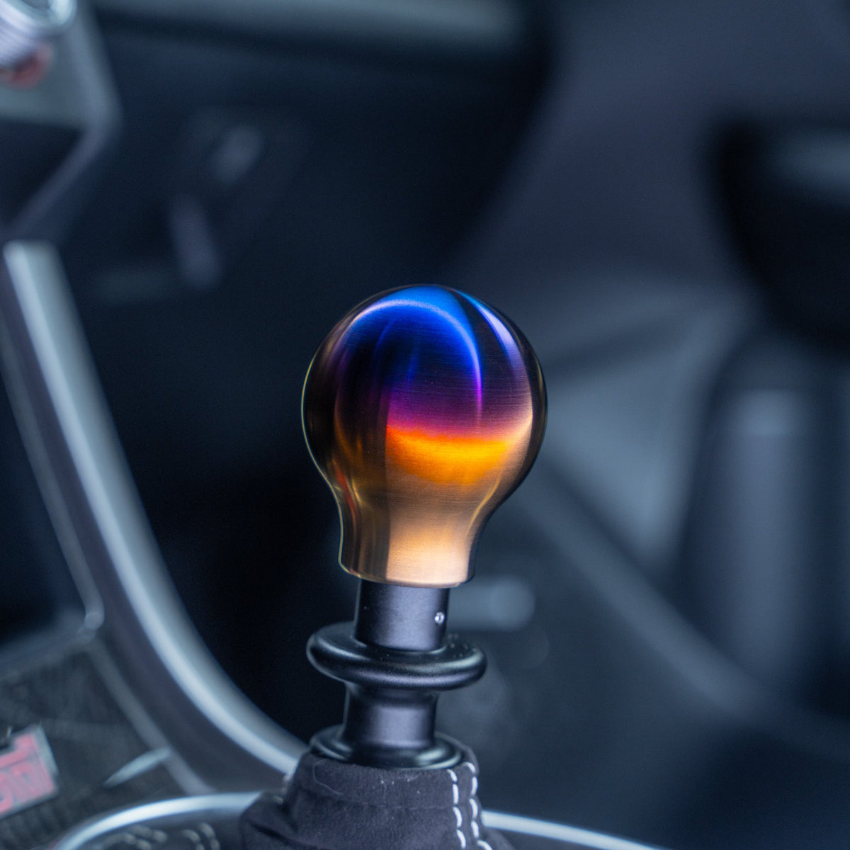 Billetworkz Titanium Torched Shift Knob for Subaru STI 6-Speed