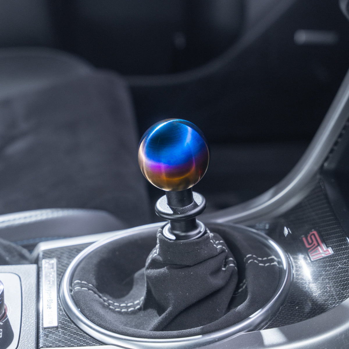 Billetworkz Titanium Torched Shift Knob for Subaru STI 6-Speed