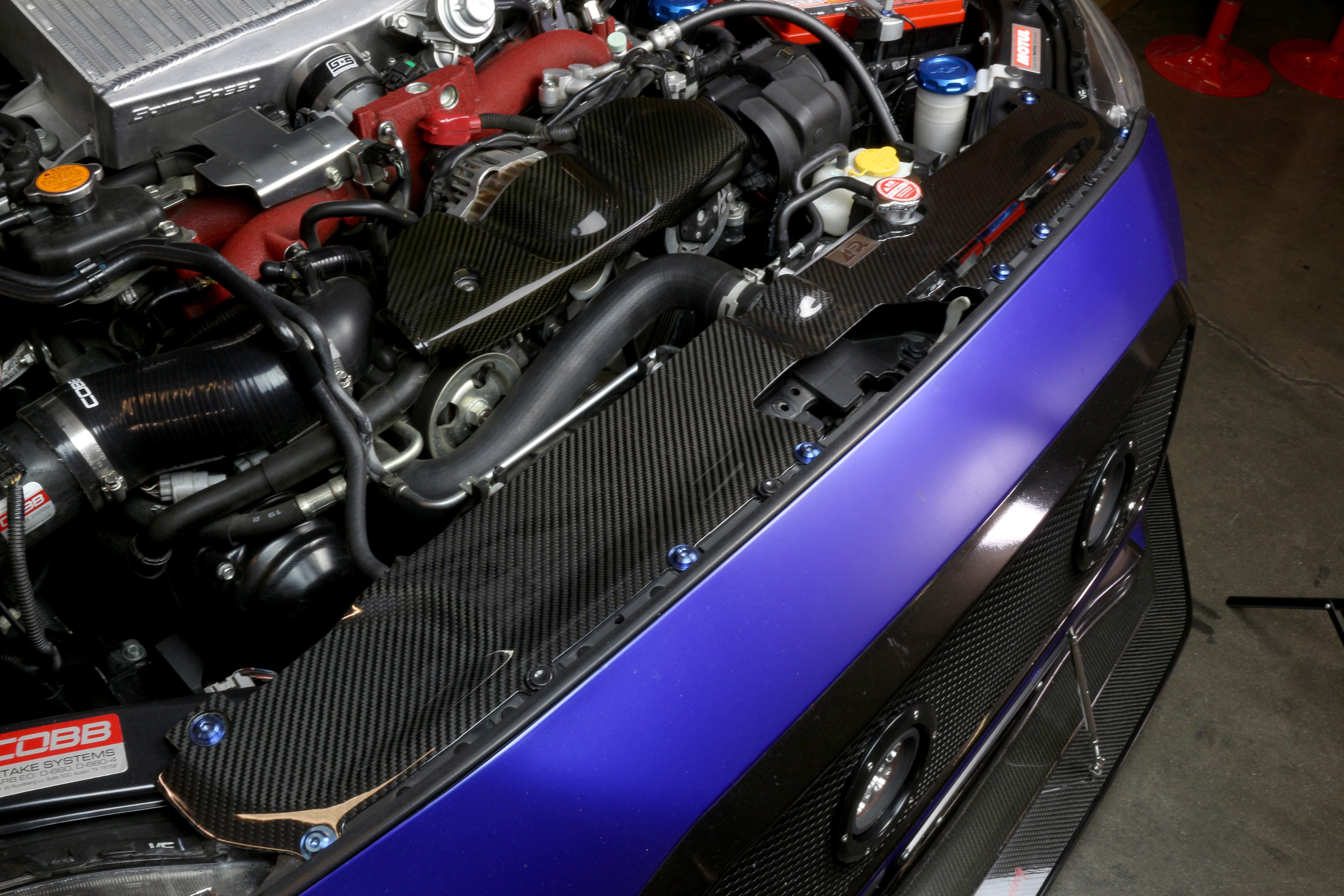 APR Carbon Fiber Radiator Cooling Shroud (2015-2021 Subaru WRX/ STI)