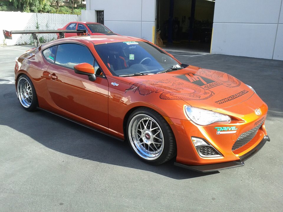 APR GT-250 Carbon Fiber Standard Adjustable Wing (2013-2016 FR-S/GT86/BRZ)