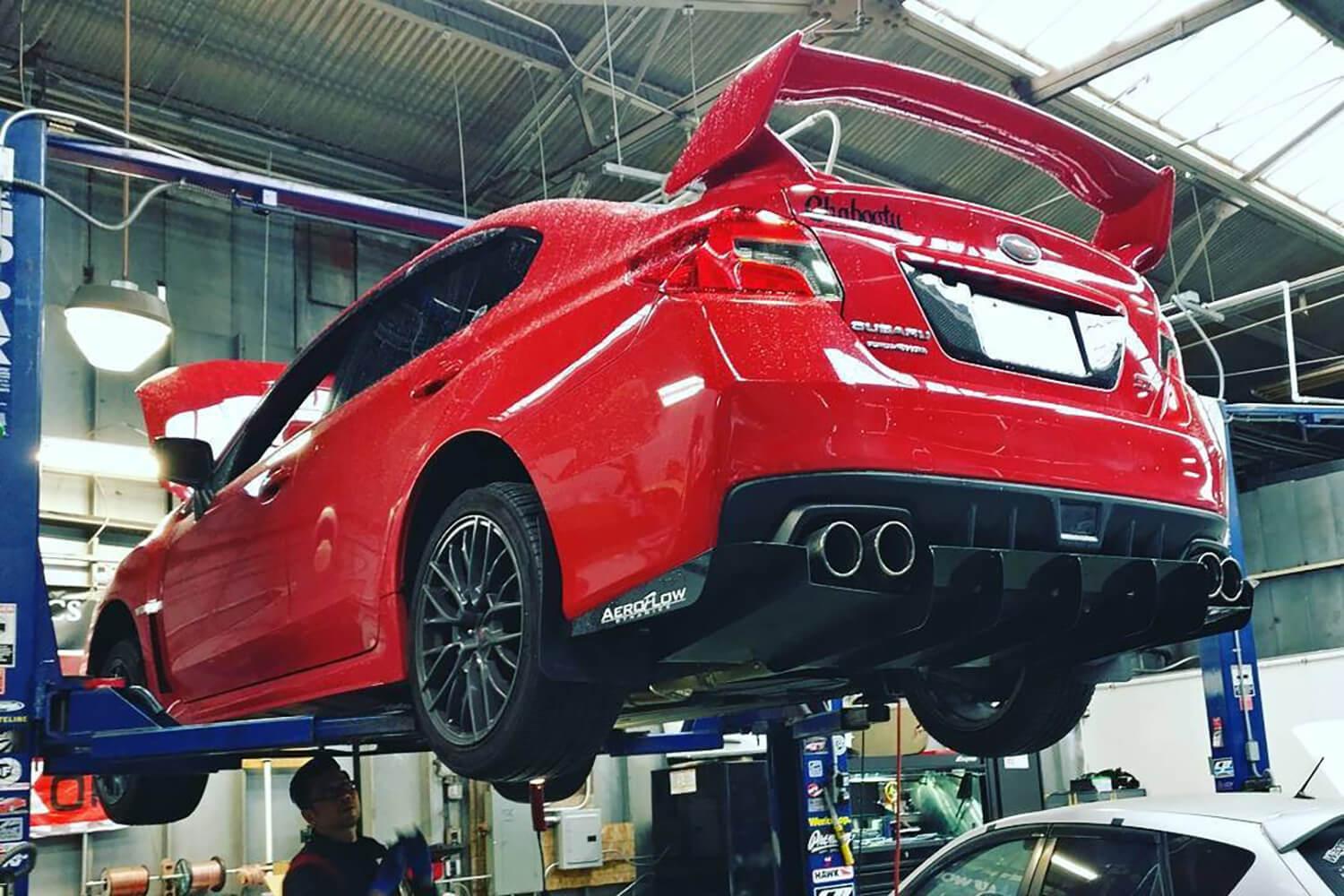 Aeroflow Dynamics 2015 - 2021 Subaru Wrx/Sti Rear Diffuser V1