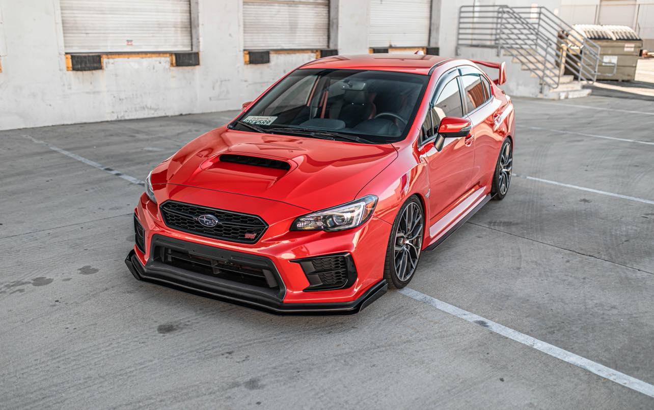 Aeroflow Dynamics Front Splitter V6 (2015-2021 Subaru WRX/STI)