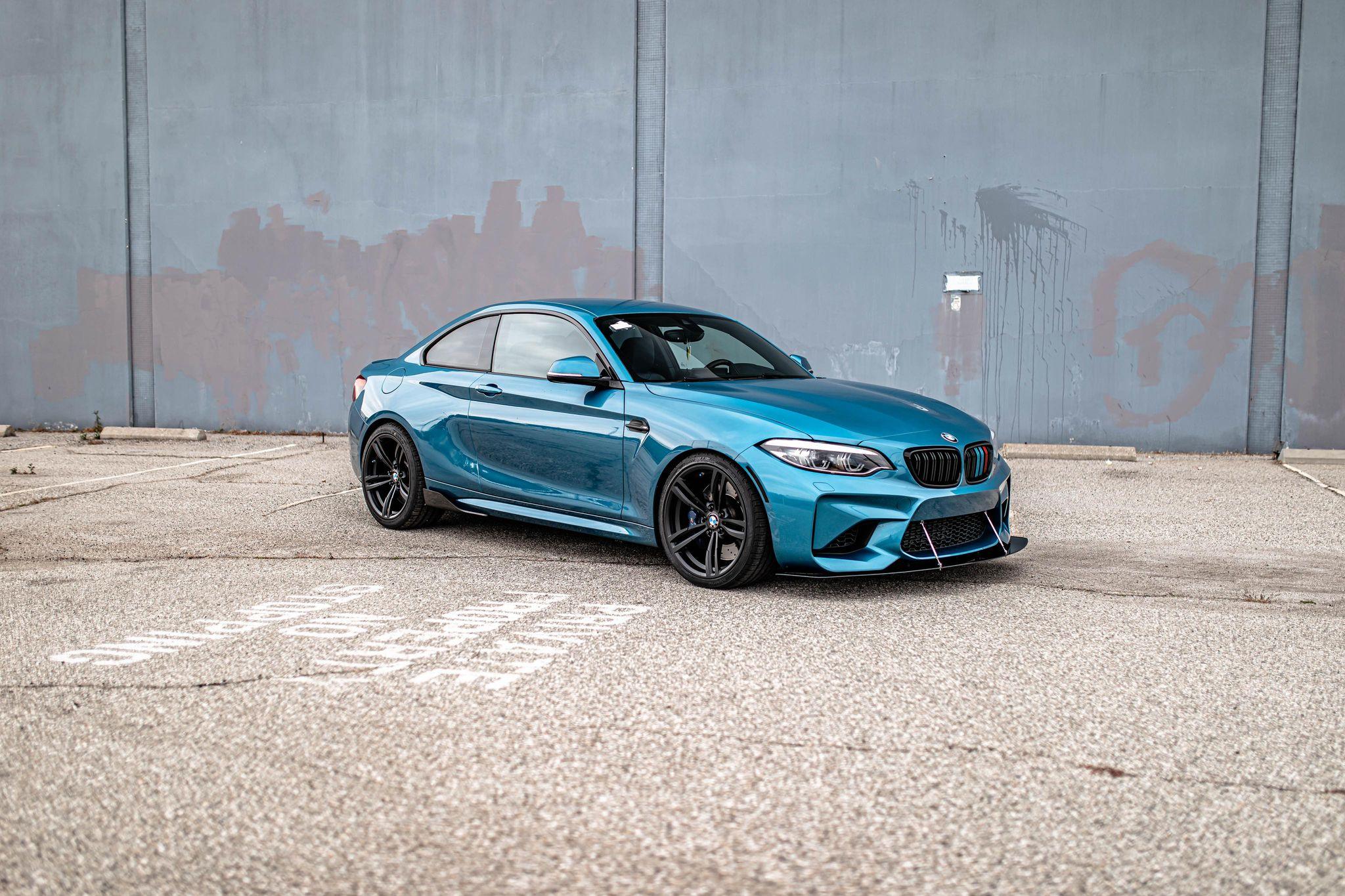 Divisor delantero Aeroflow Dynamics V1 (BMW M2 2016-2018)