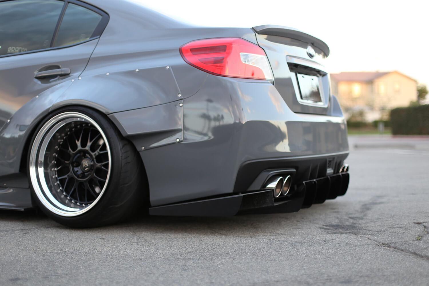 Aeroflow Dynamics 2015 - 2021 Subaru Wrx/Sti Rear Diffuser V1