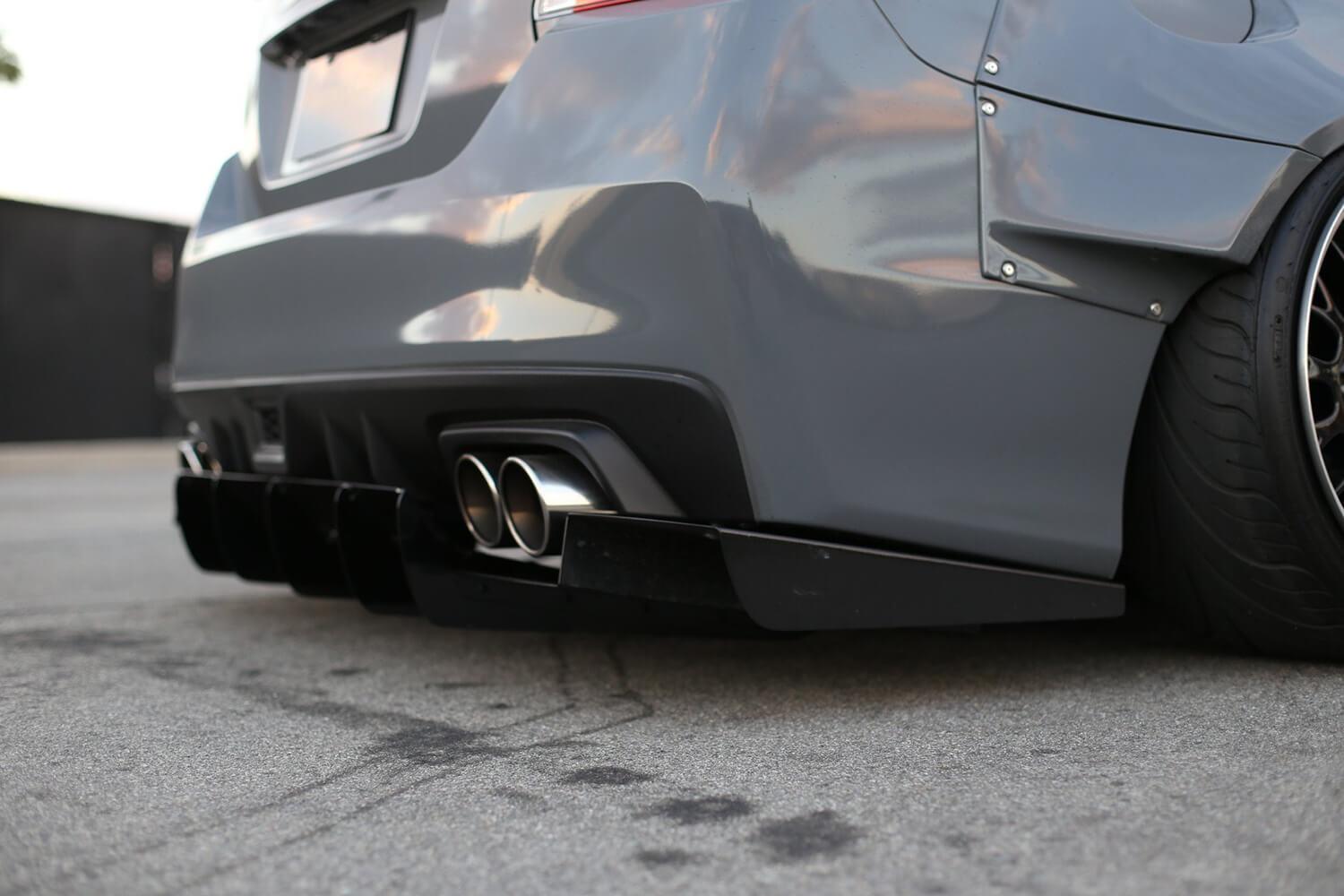 Aeroflow Dynamics 2015 - 2021 Subaru Wrx/Sti Rear Diffuser V1