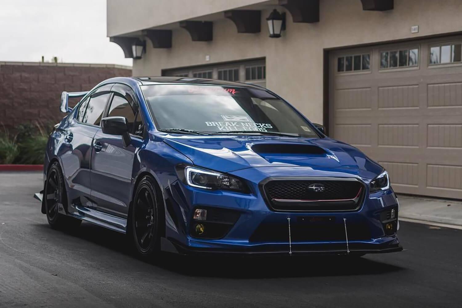 Aeroflow Dynamics 2015-2021 Subaru Wrx/Sti Front Splitter V2