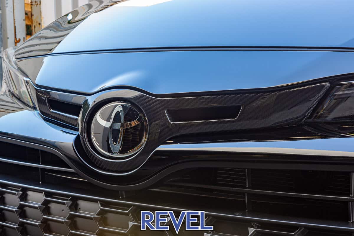 Revel GT Dry Carbon Front Upper Duct Cover - 1 Piece (2023 Toyota GR Corolla)