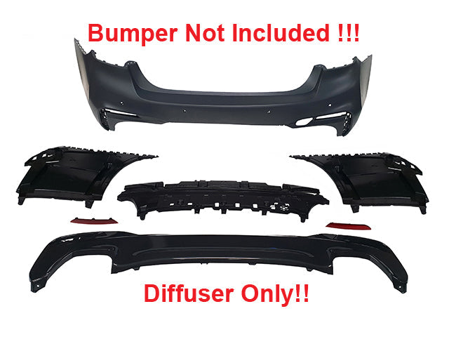 Innovative Motorsports 2017-2020 BMW G30 PRE-LCI MTECH MSPORT Style Rear Diffuser Only