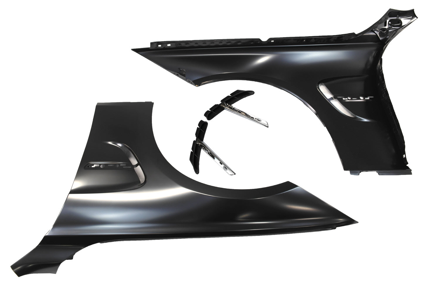 Innovative Motorsports 2012-2018 BMW F30 M3 Style Steel Fenders w/ Side Vent