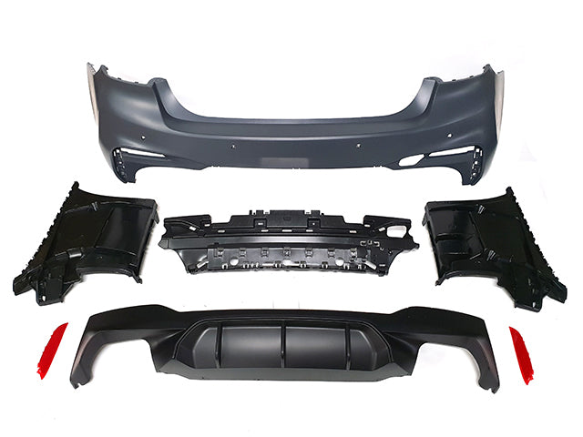 Parachoques trasero estilo M5 BMW G30 PRE-LCI 2017-2020 de Innovative Motorsports