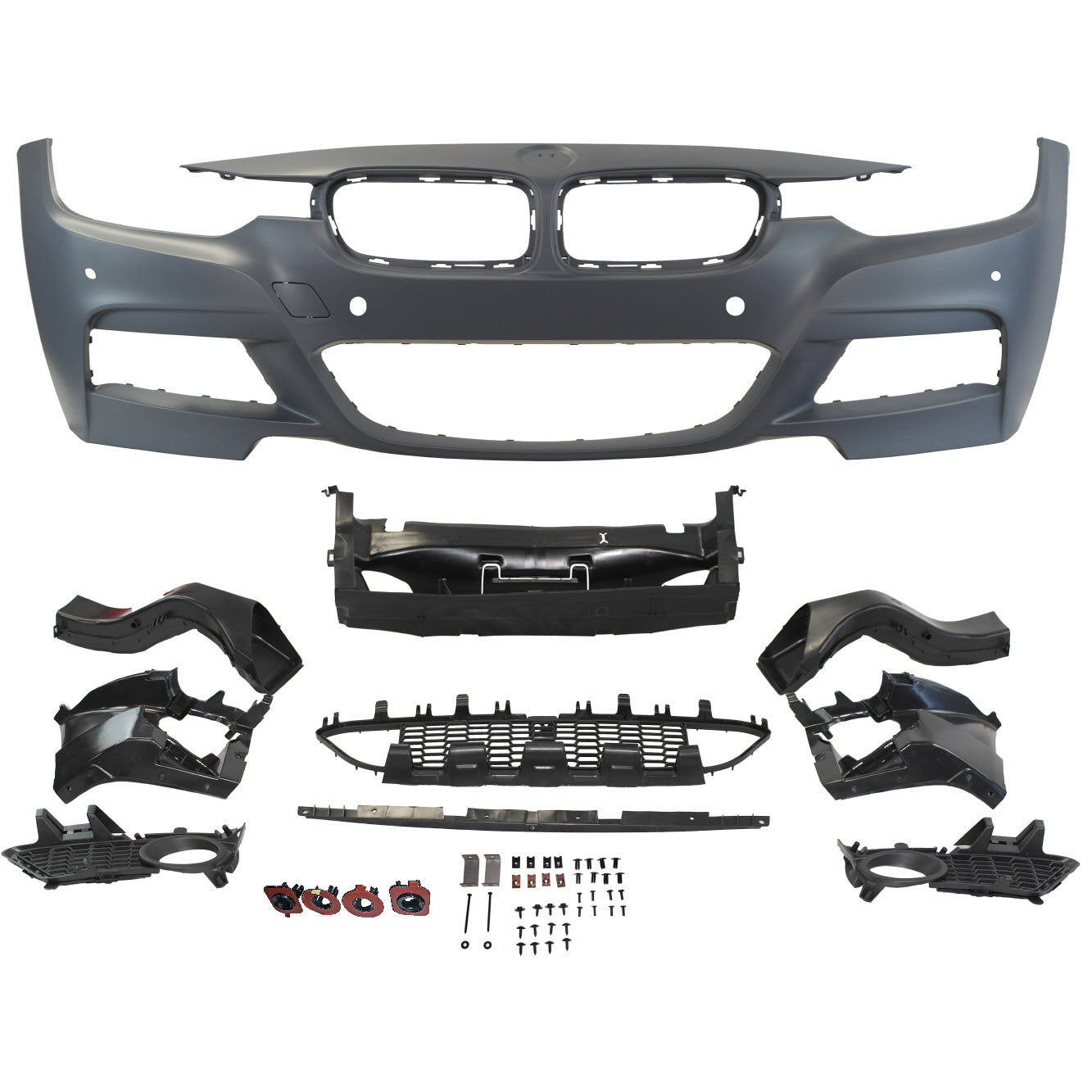 Innovative Motorsports 2012-2018 BMW F30 M-Sport Style Front Bumper W/ Fog Lamps