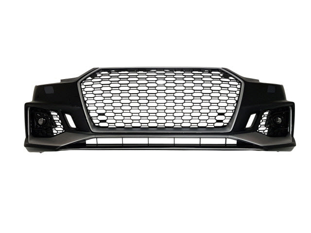 Innovative Motorsports 2017-2019 B9 Audi A4, RS4 Style Front Bumper W/ Grille