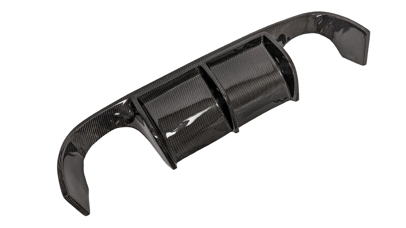 Innovative Motorsports BMW F30 M3 Style Rear Bumper V-Style Carbon Fiber Diffuser