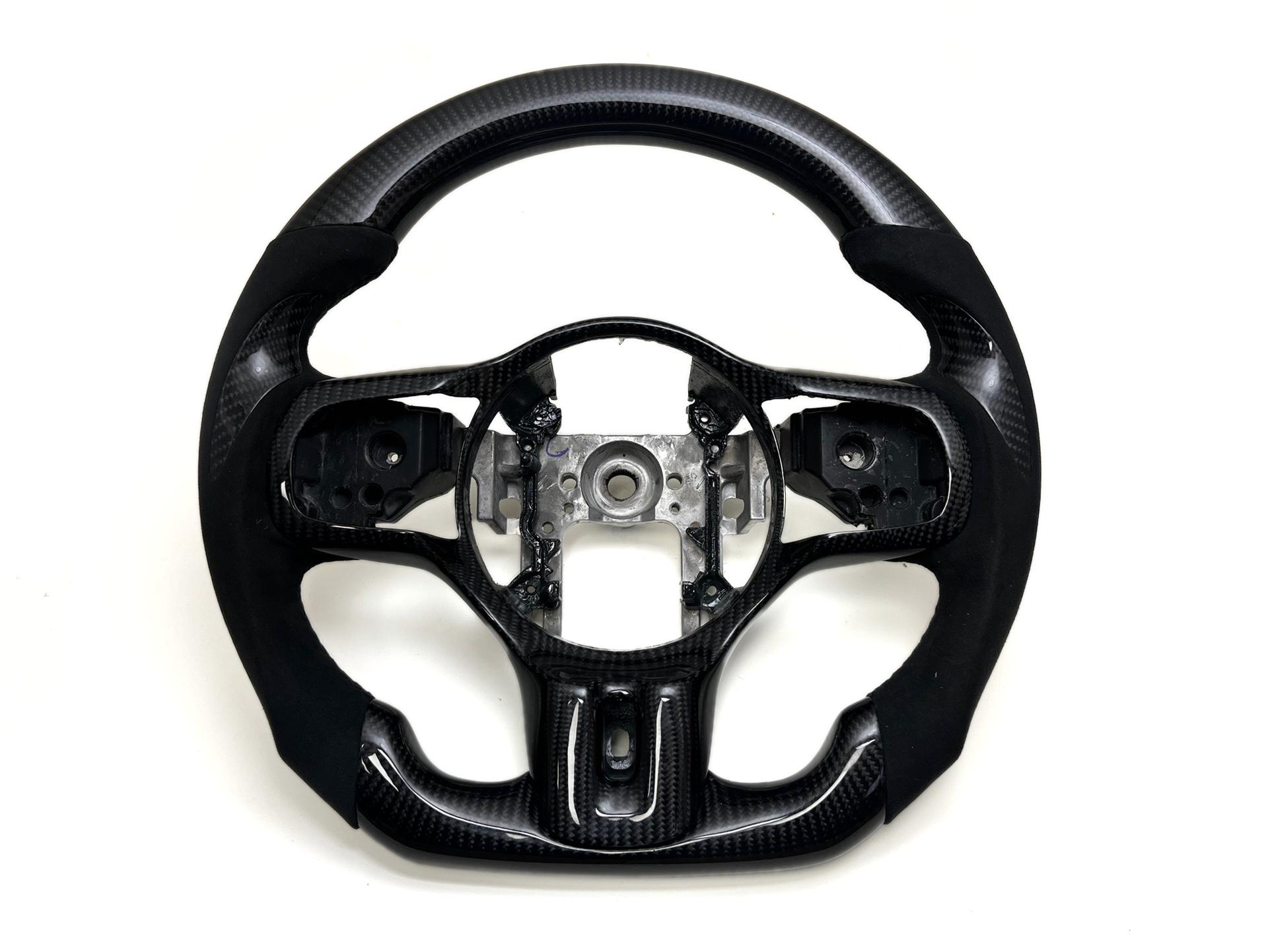 Prosport Mitsubishi EVO X Carbon Fiber Steering Wheel Option 3