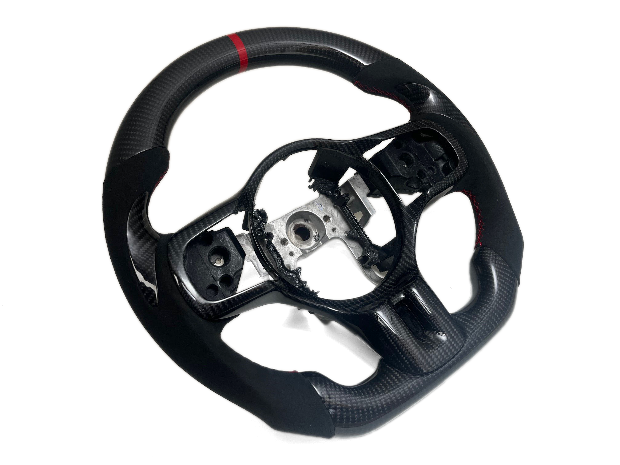 Volante de fibra de carbono Prosport Mitsubishi EVO X Opción 1