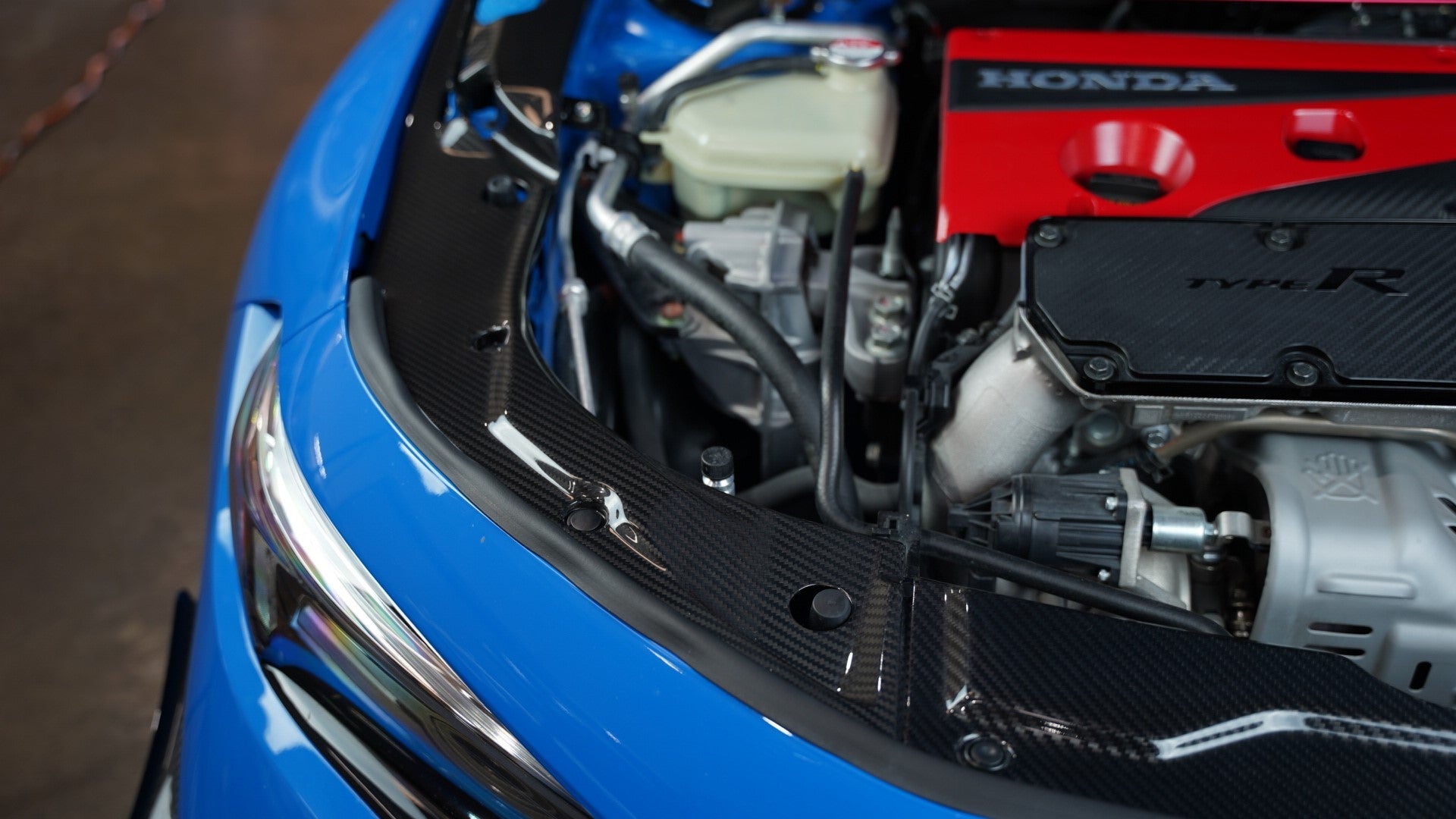Placas de refrigeración de fibra de carbono APR para radiador (Honda FL5 Civic Type R 2023+)
