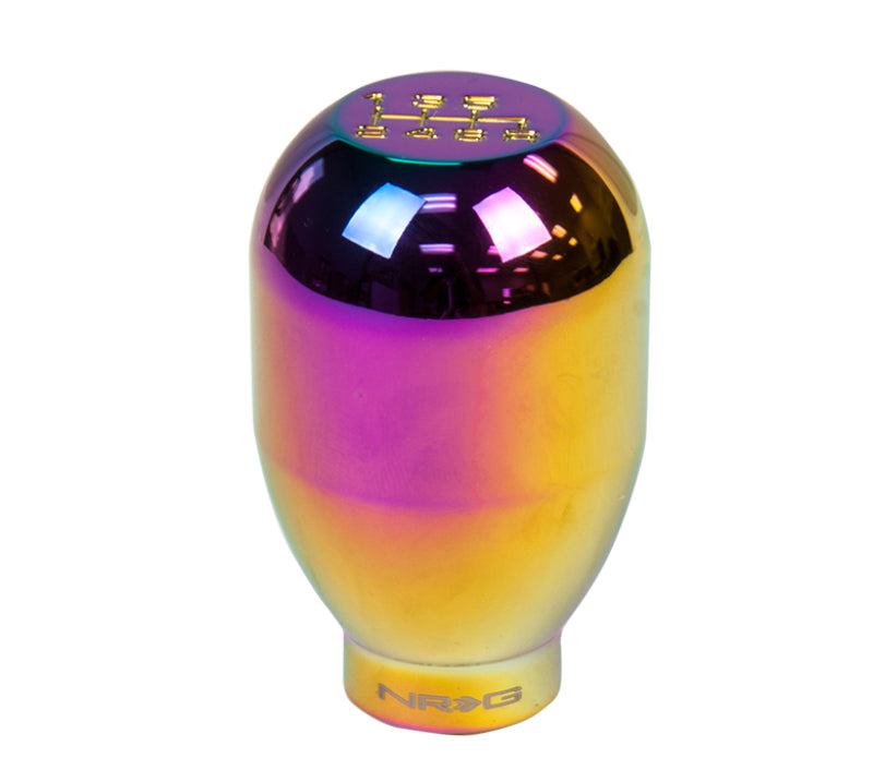 NRG Universal Shift Knob 42mm - Heavy Weight 480G / 1.1Lbs. - Black Chrome (5 Speed) main image 1