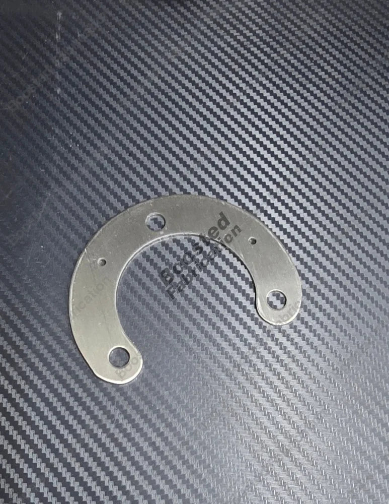 Embellecedor de puerta de combustible de acero inoxidable Eclipse 2000-2005 de Boosted Fabrication