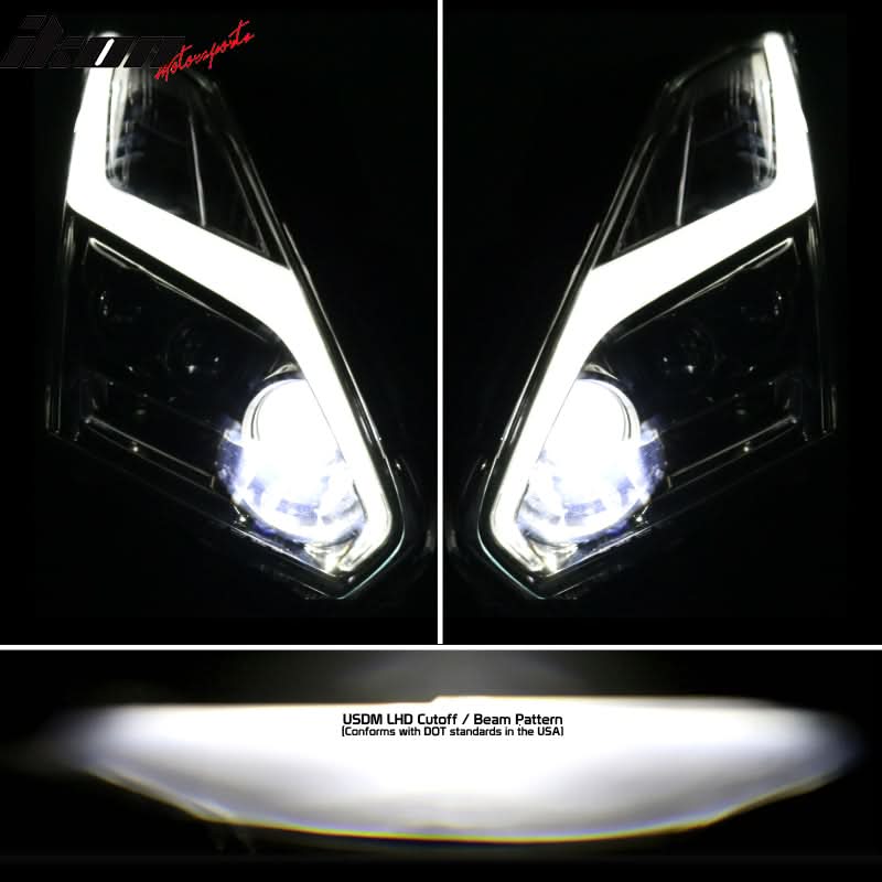 2009-2024 Nissan R35 GTR LED DRL Headlights(Upgrade 09-16 to 17+)