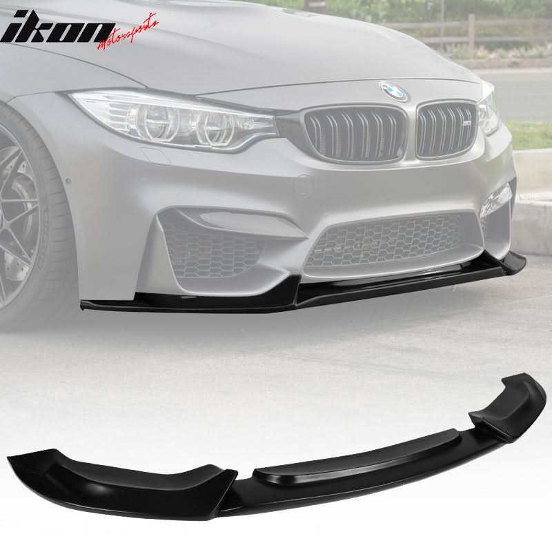 2015-2020 BMW F80 M3 F82 F83 M4 VRS Black Front Lip