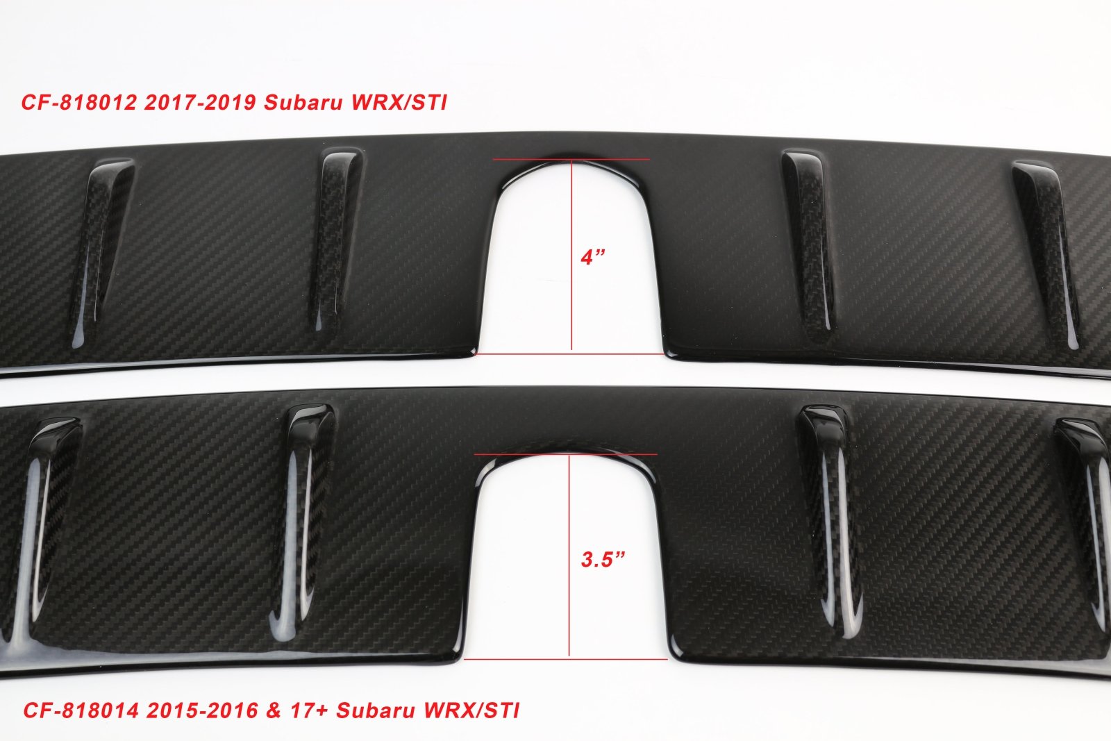APR Performance Carbon Fiber Vortex Generator | 2017 - 2021 Subaru WRX/ STI - 3
