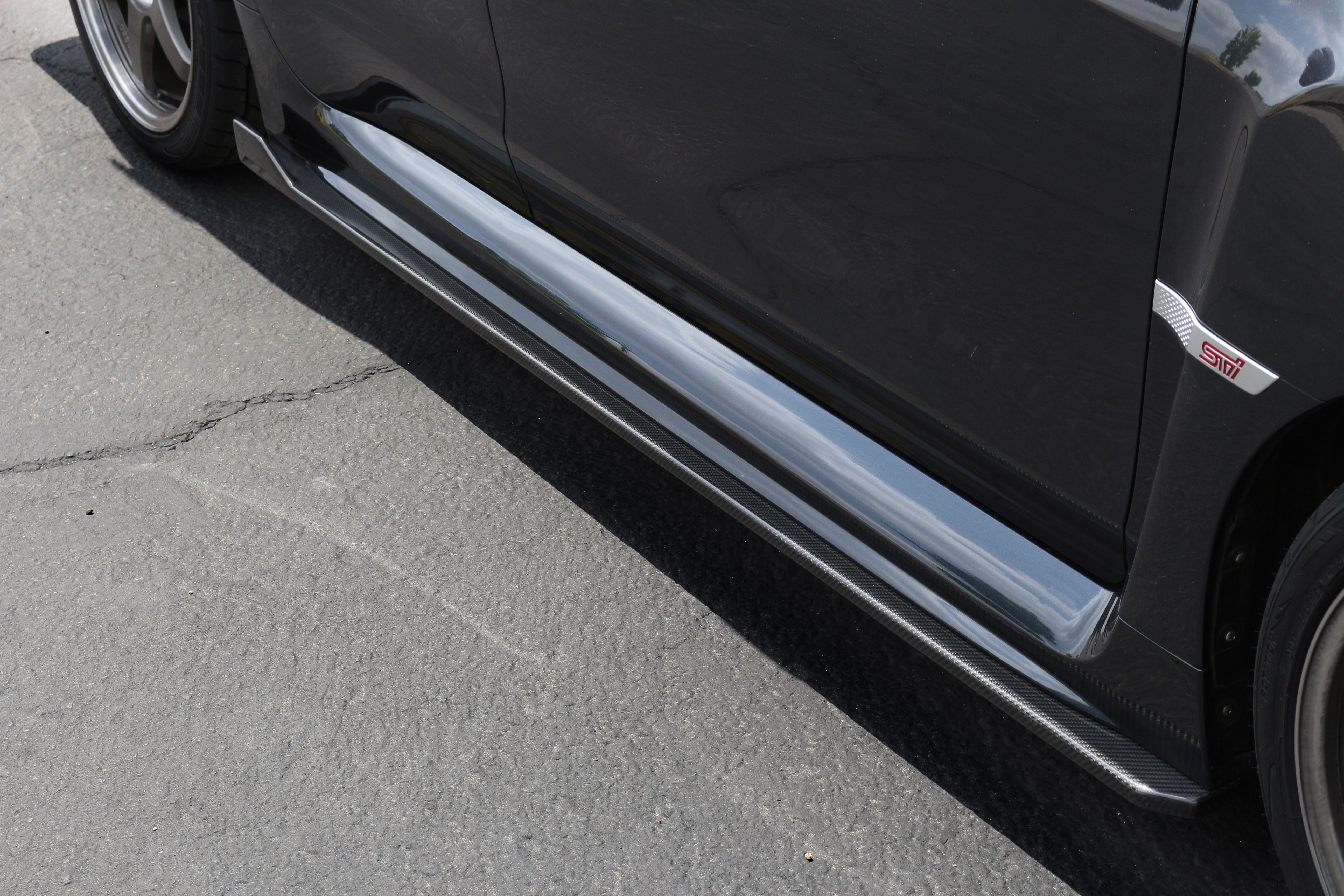 APR Carbon Fiber Side Rocker Extensions (2015-2021 Subaru WRX/ STI)