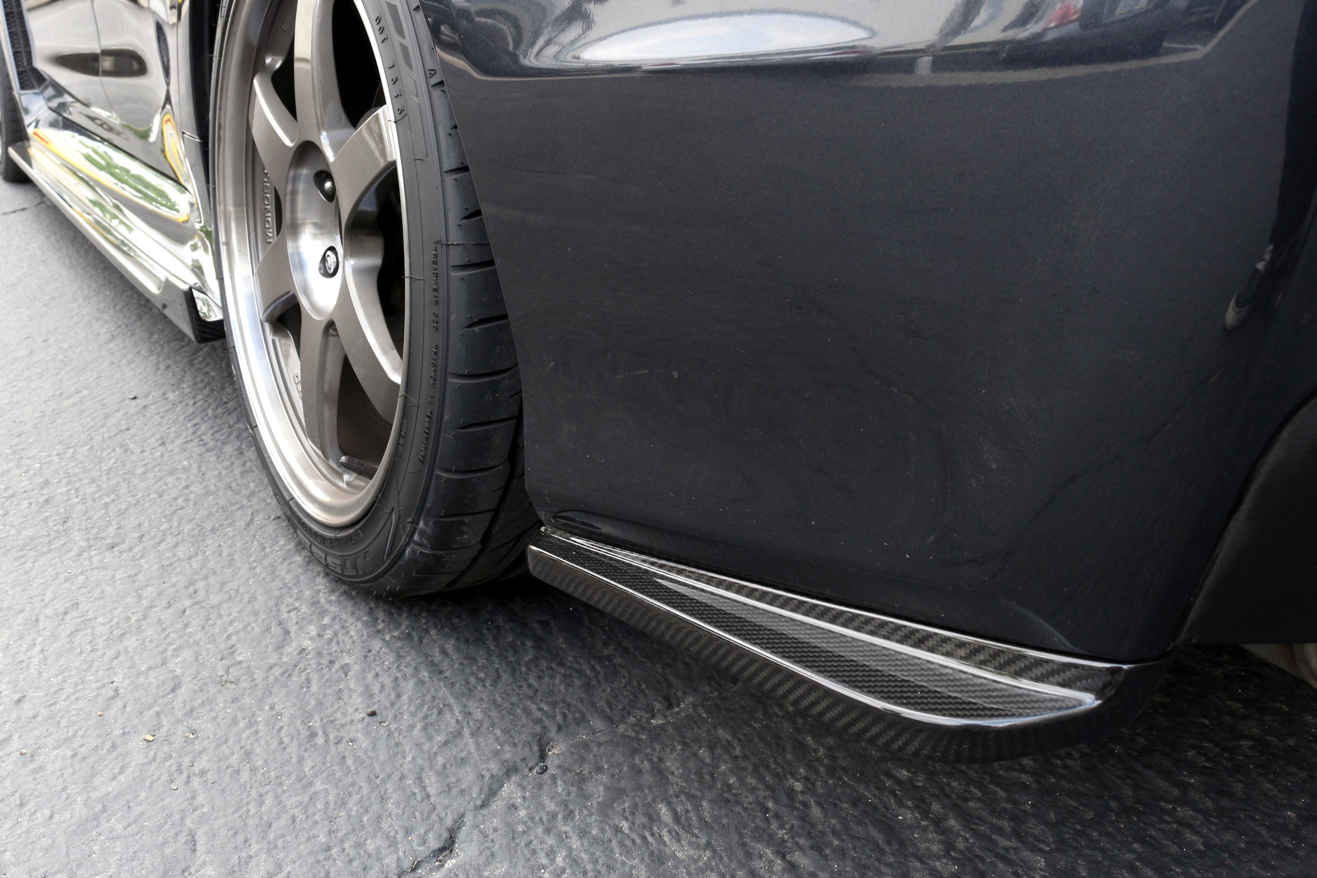 APR Carbon Fiber Rear Bumper Skirts (2015-21 Subaru WRX /STI)