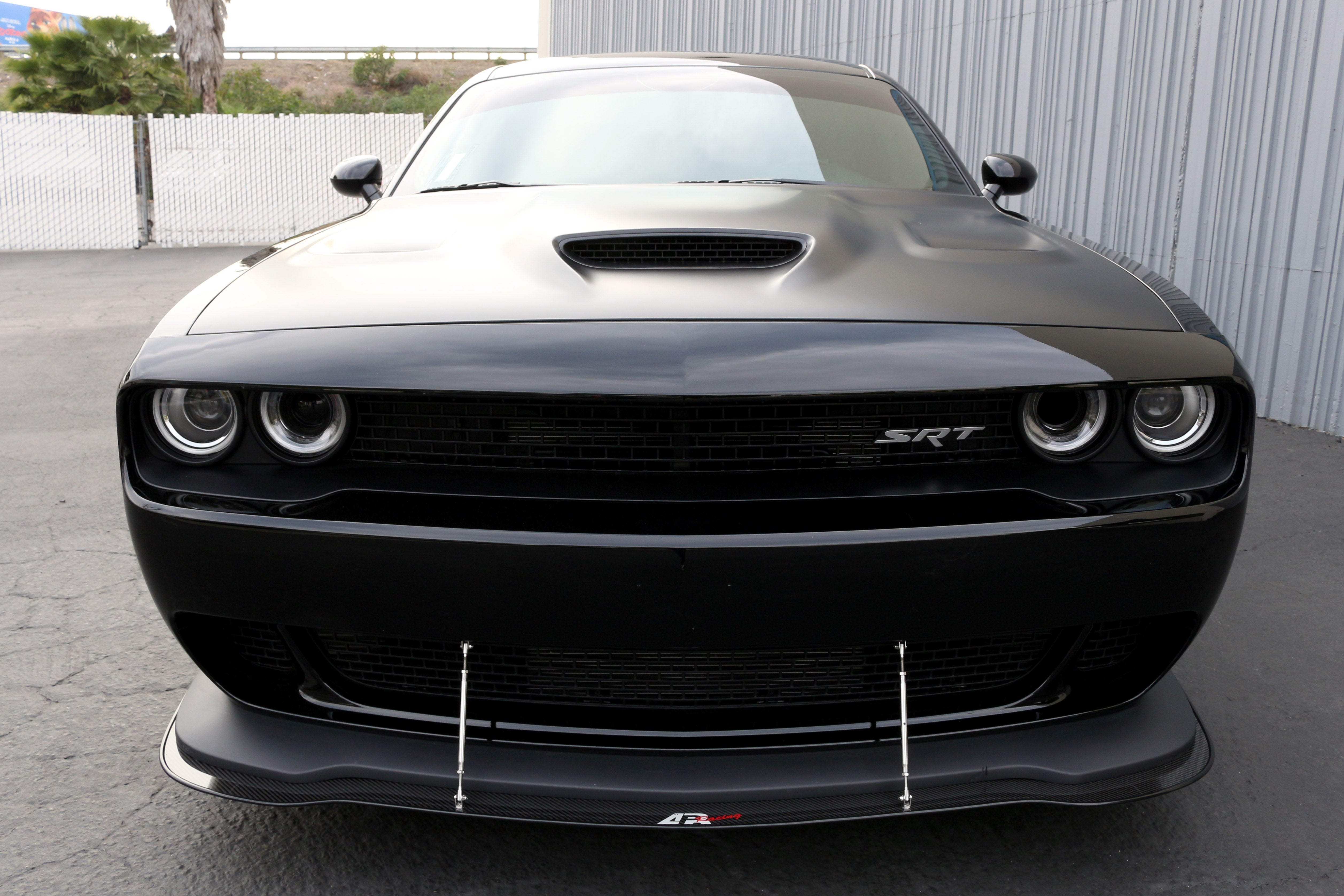 APR Carbon Fiber Front Wind Splitter (2015-2023 Dodge Challenger Hellcat)