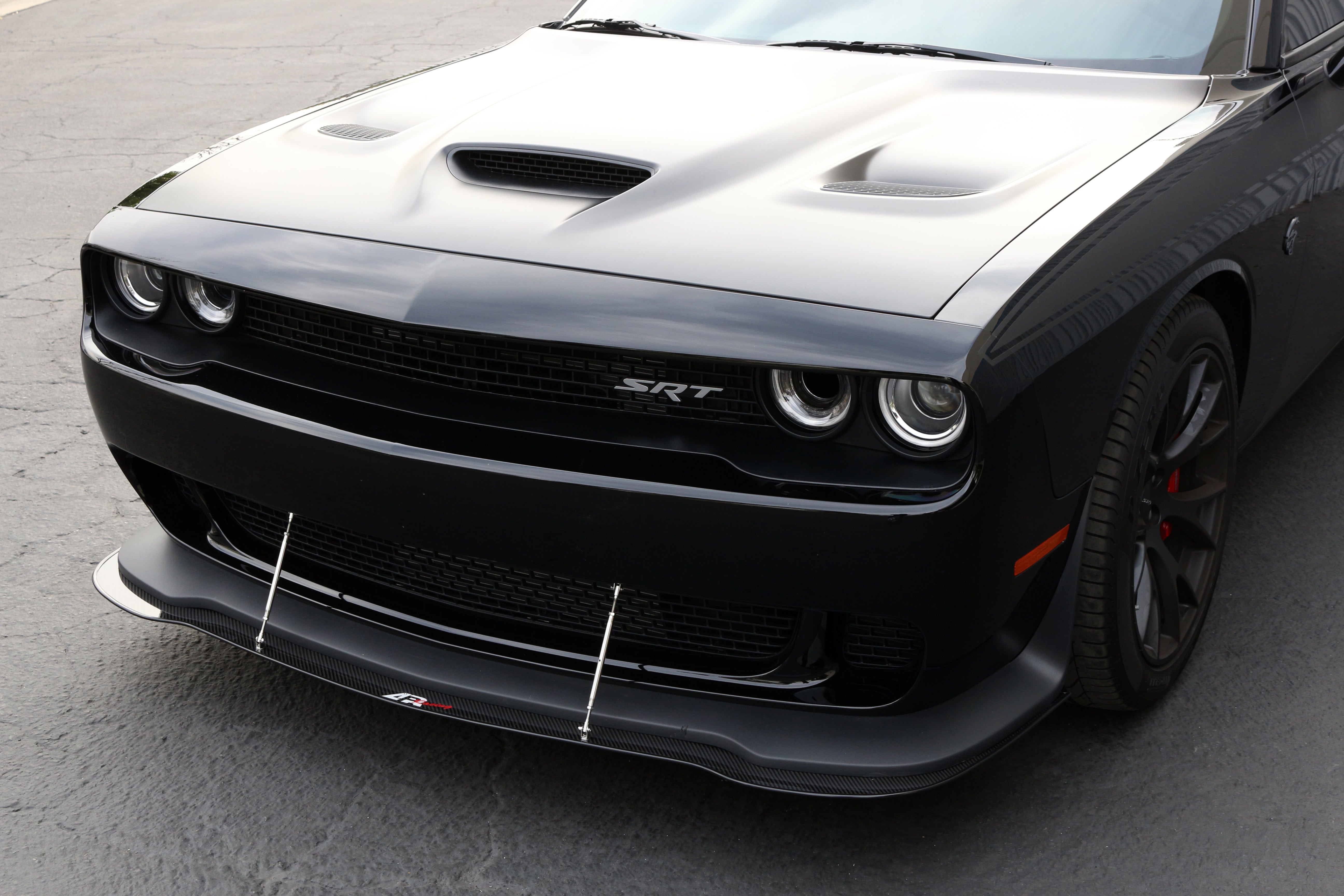APR Carbon Fiber Front Wind Splitter (2015-2023 Dodge Challenger Hellcat)