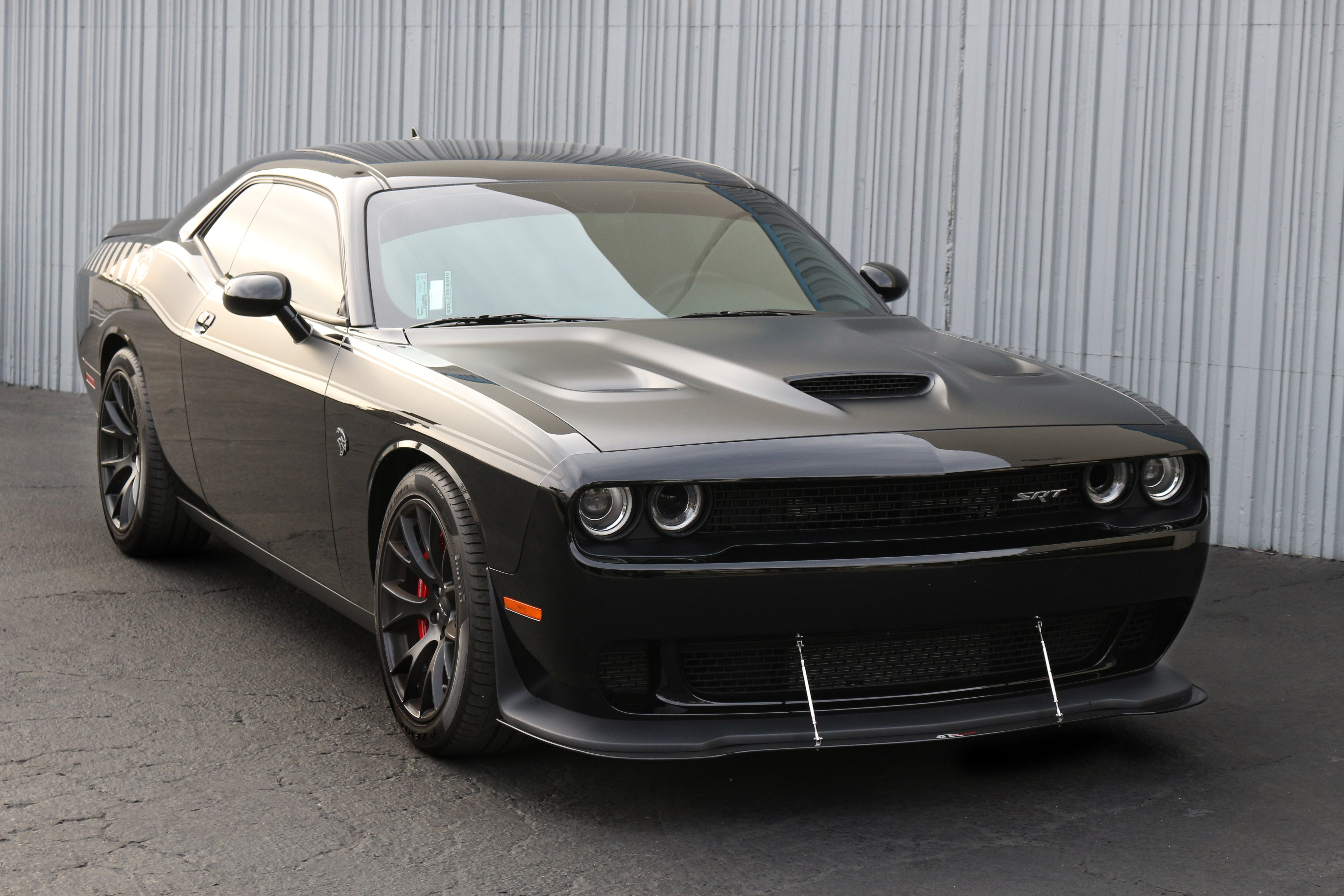 APR Carbon Fiber Front Wind Splitter (2015-2023 Dodge Challenger Hellcat)