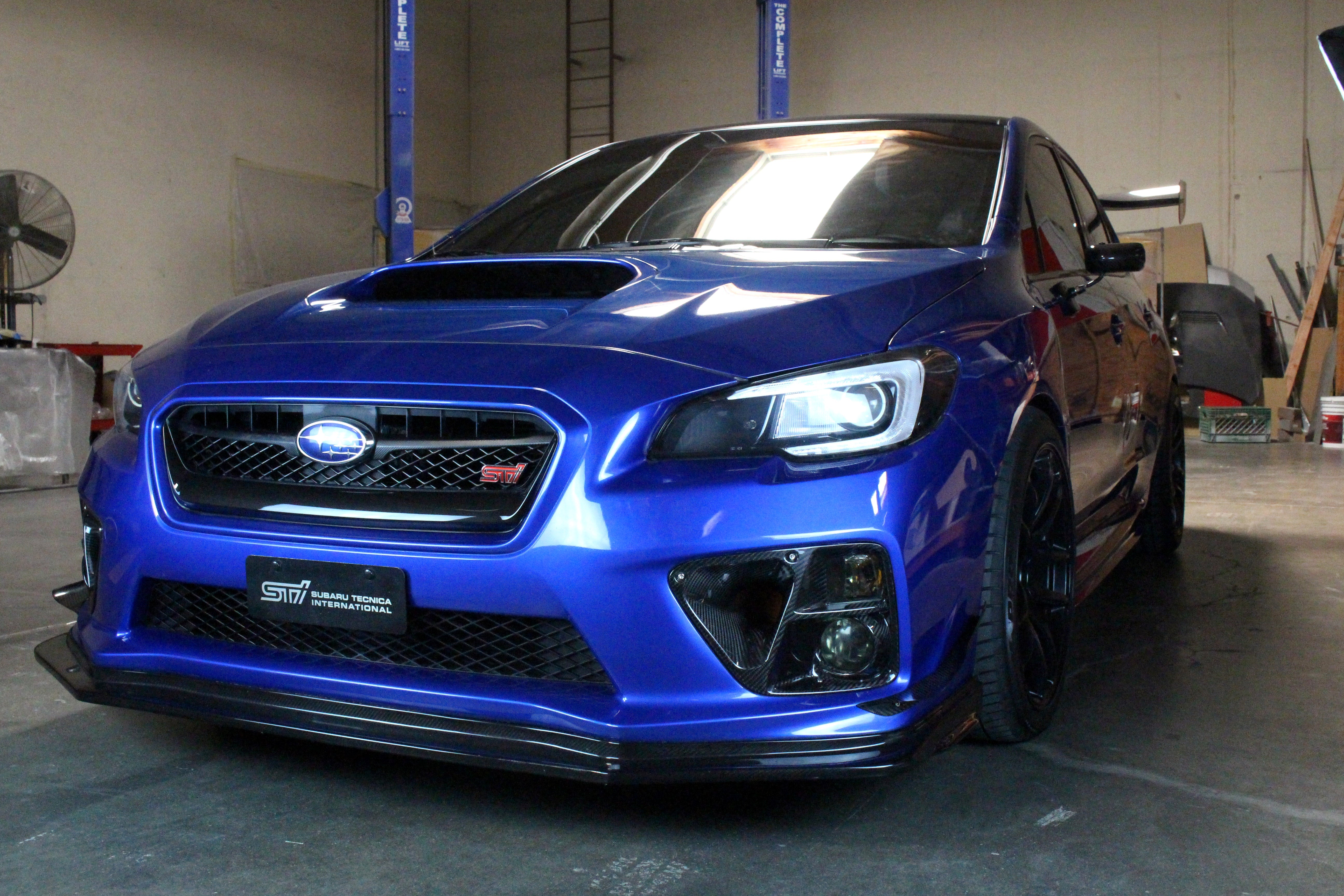 APR Carbon Fiber Brake Cooling Kit (2015-2017 Subaru STI)