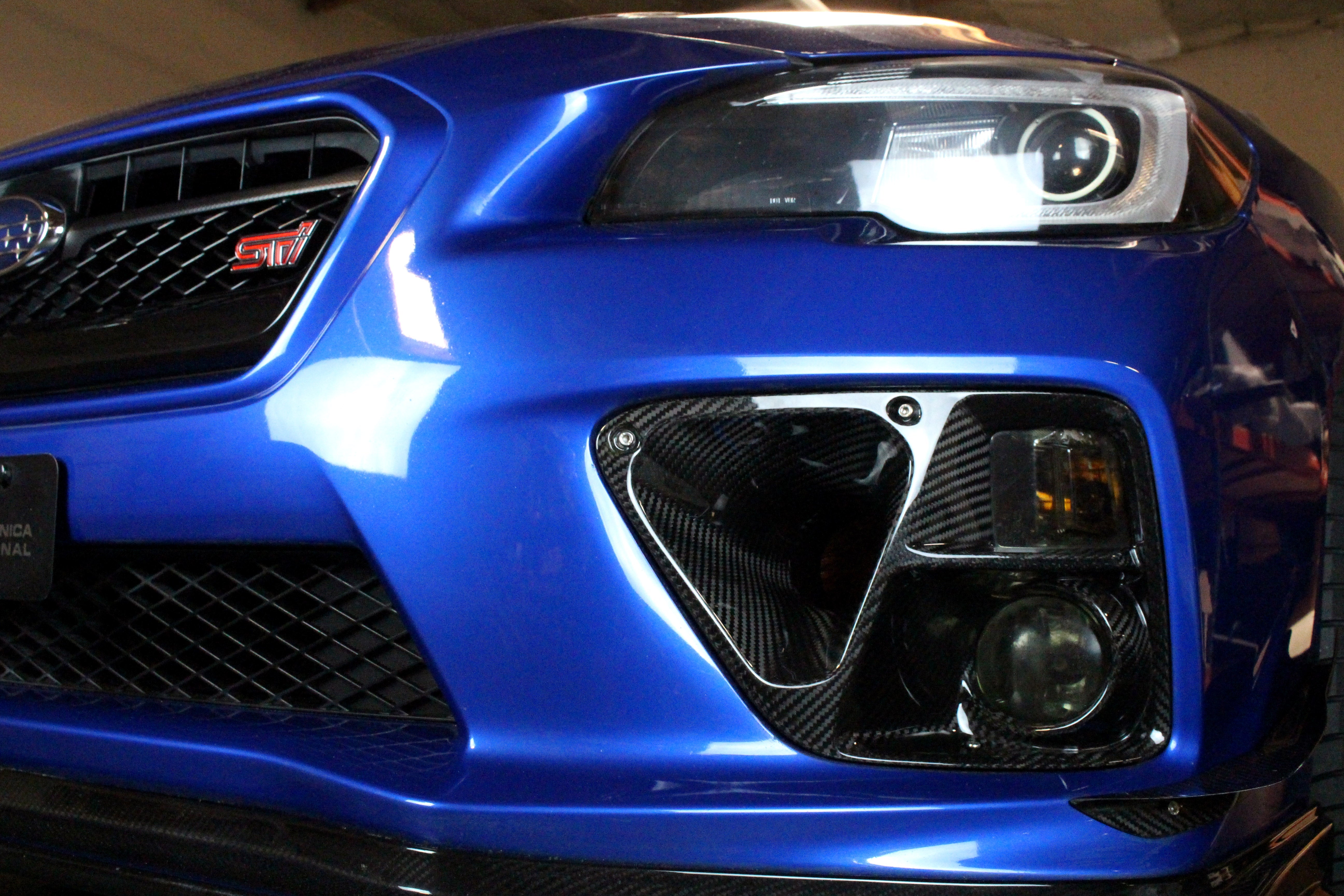APR Carbon Fiber Brake Cooling Kit (2015-2017 Subaru STI)