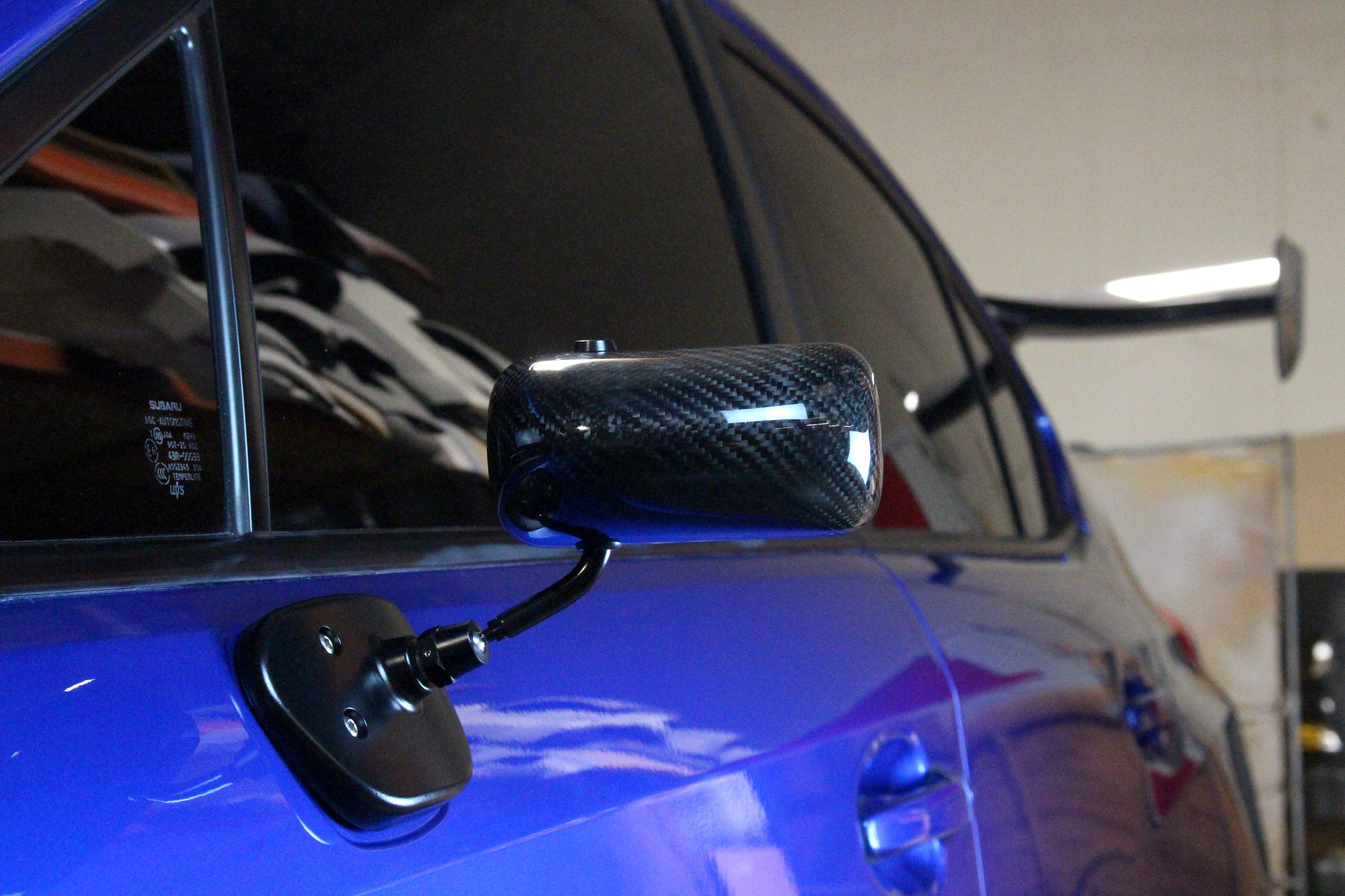 APR Carbon Fiber Formula GT3 Carbon Fiber Mirror/Black (2015-2021 Subaru WRX)