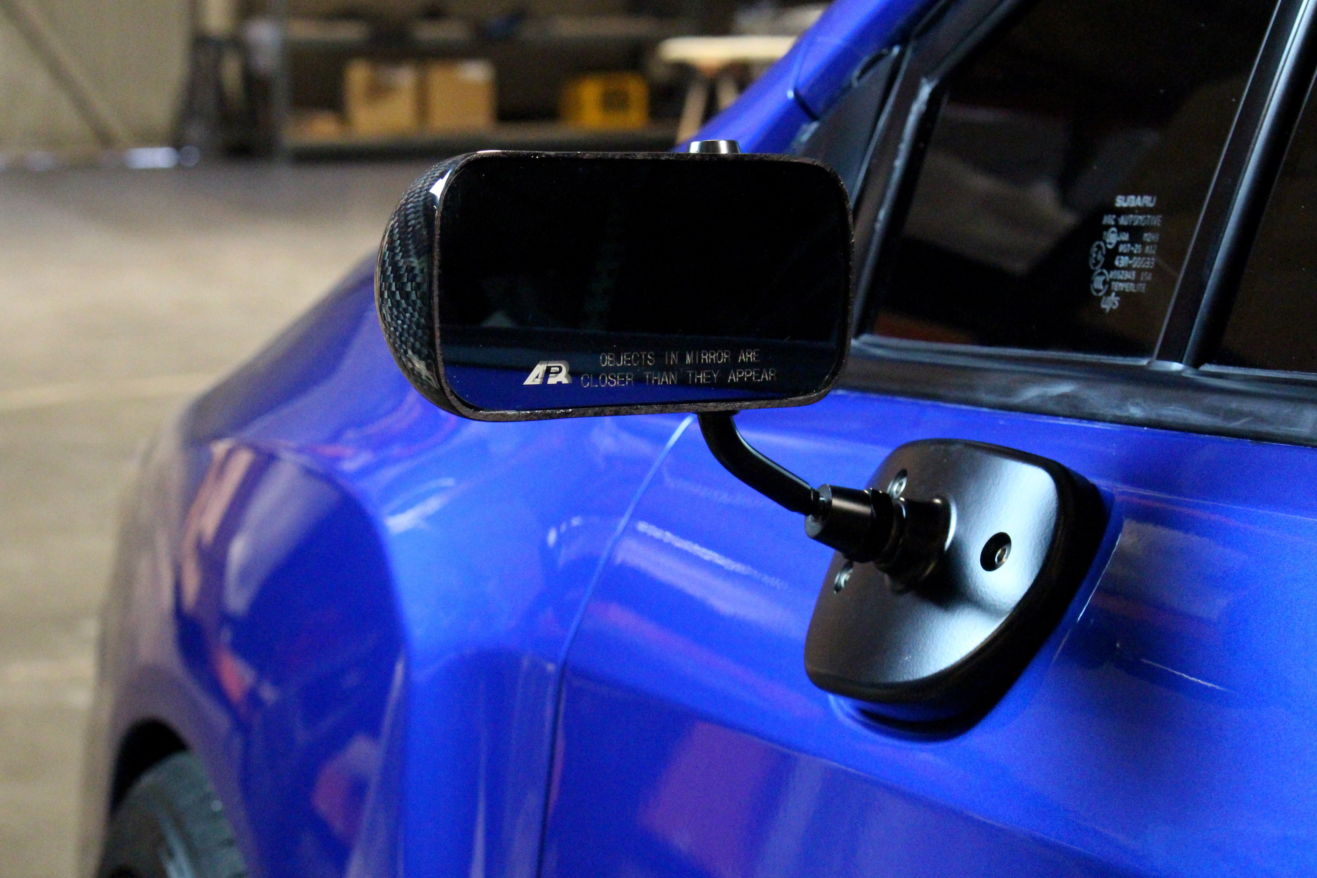 APR Carbon Fiber Formula GT3 Carbon Fiber Mirror/Black (2015-2021 Subaru WRX)