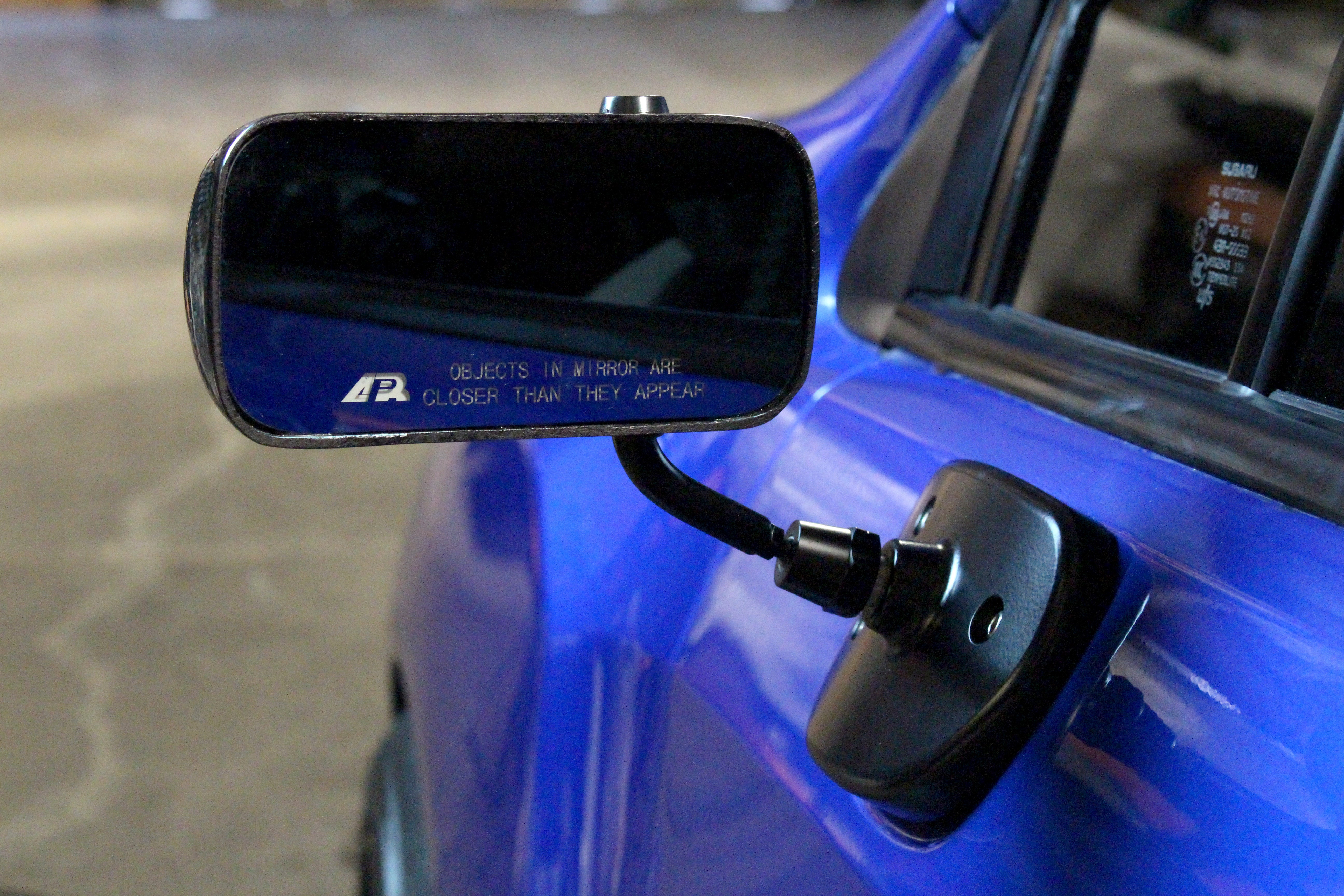 APR Carbon Fiber Formula GT3 Carbon Fiber Mirror/Black (2015-2021 Subaru WRX)