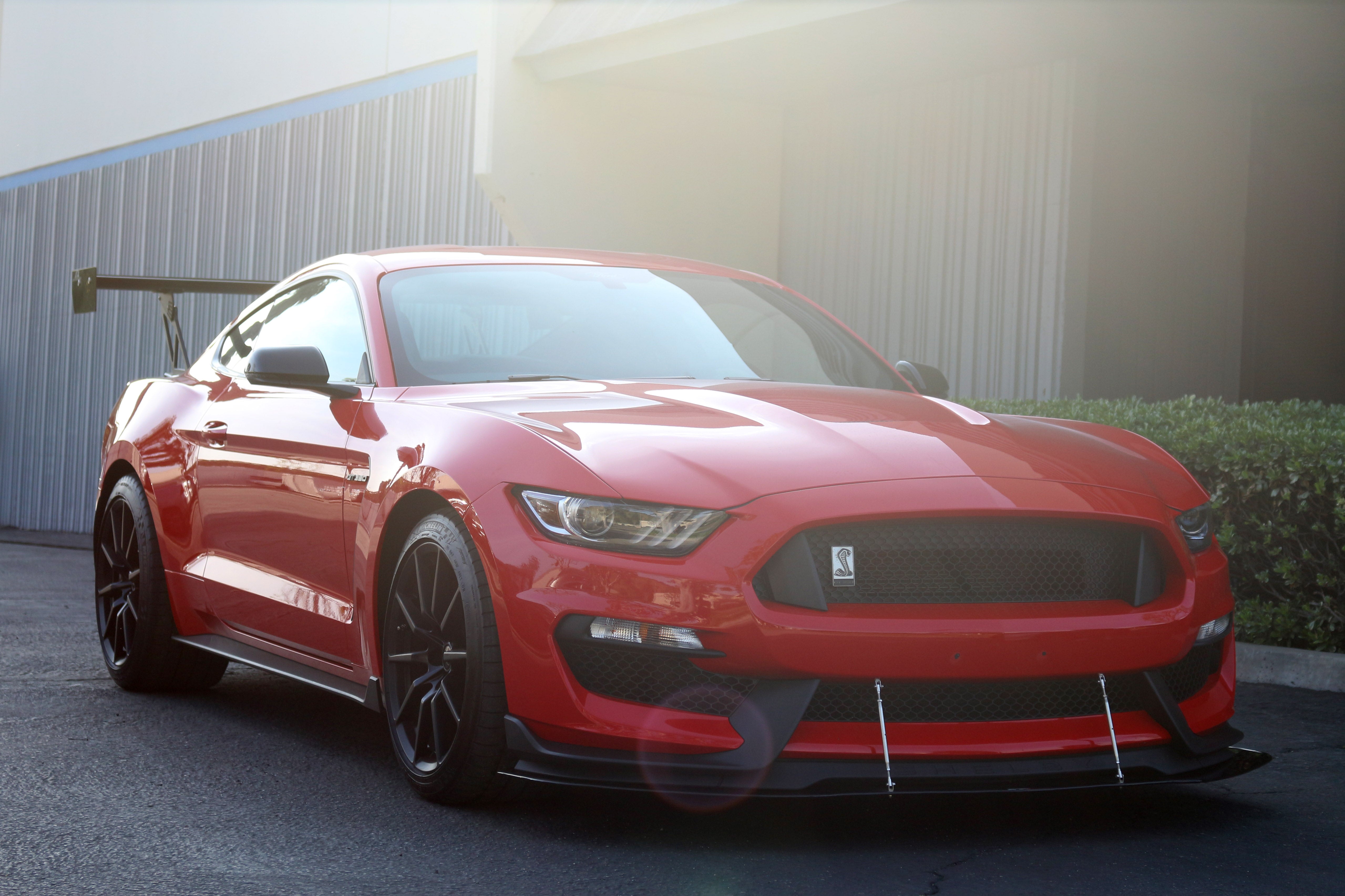 APR S550 GT-250 Carbon Fiber Adjustable Wing (2018-2023 Ford Mustang Shelby GT350 GT500)