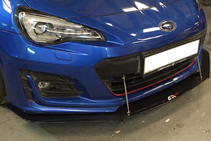 APR Carbon Fiber Wind Splitter w/ Rods (2017-2021 Subaru BRZ)