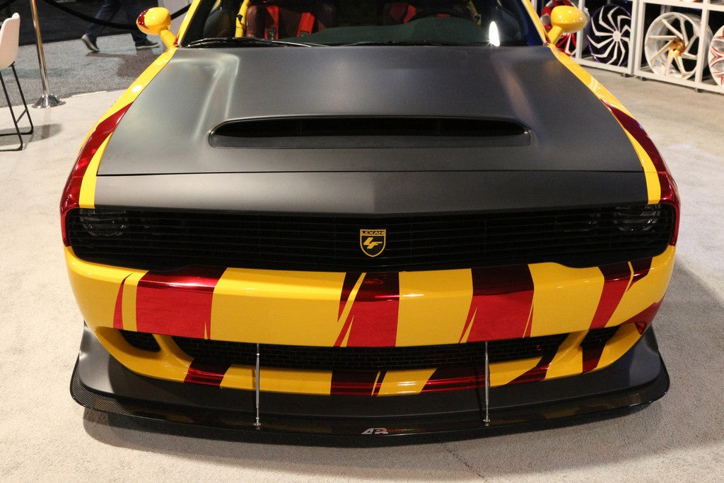 APR Widebody Carbon Fiber Front Wind Splitter (2018-2023 Dodge Challenger Demon/ Hellcat)