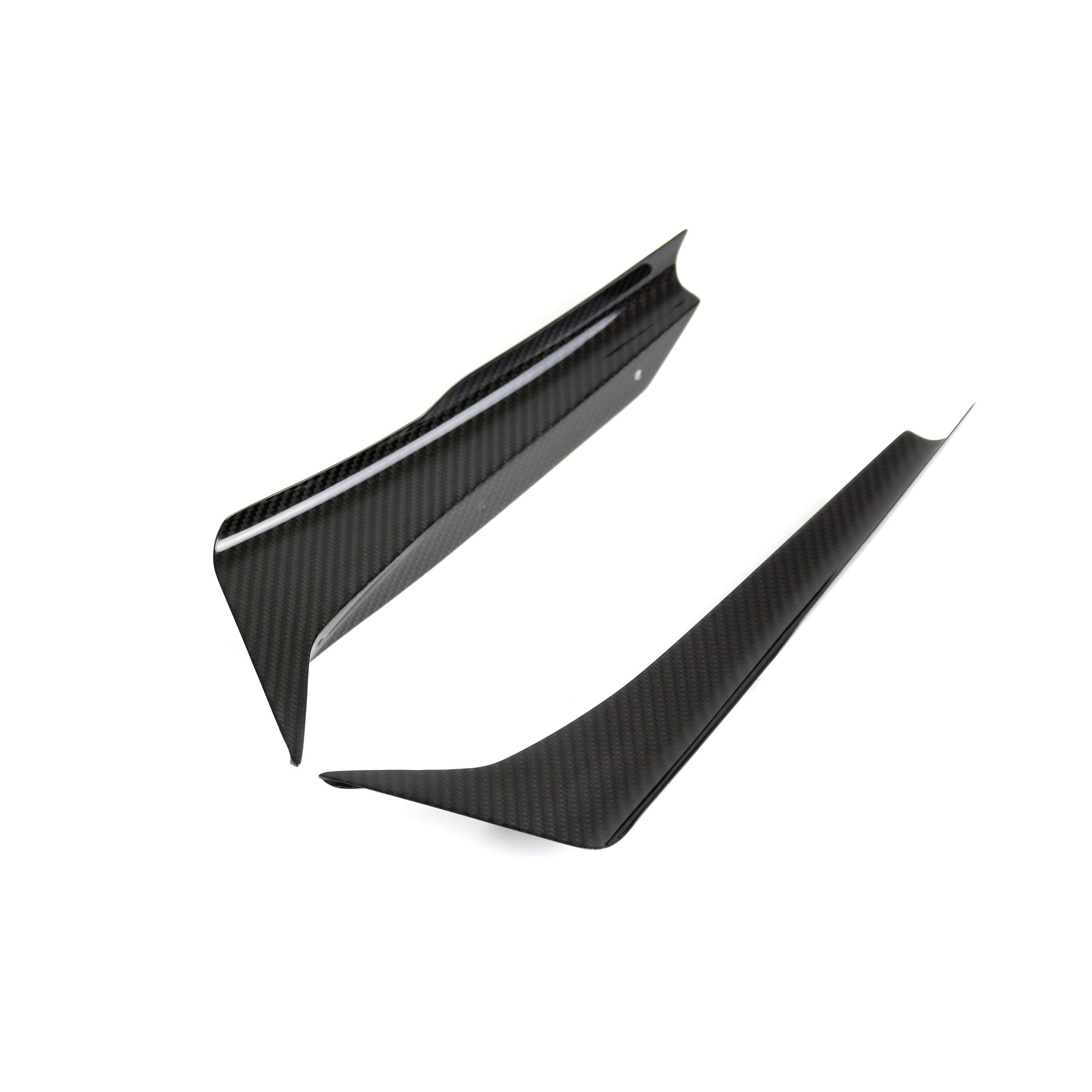 Canards inferiores del parachoques delantero de fibra de carbono APR (Subaru WRX STI 2018-2021)