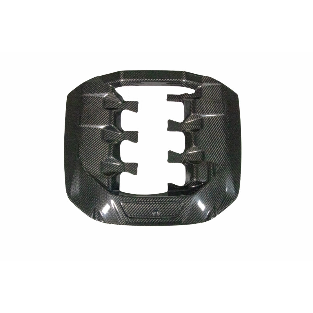 Cubierta de motor de fibra de carbono APR (Ford Mustang S650 2024+)