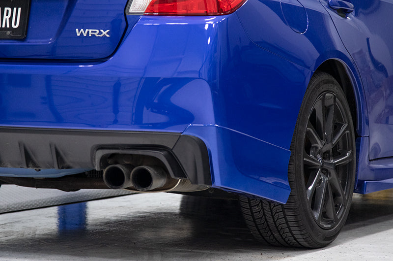 OLM Paint Matched JDM Style Rear Splash Guards (Galaxy Blue Pearl) - 2015-2021 WRX / STI - 5