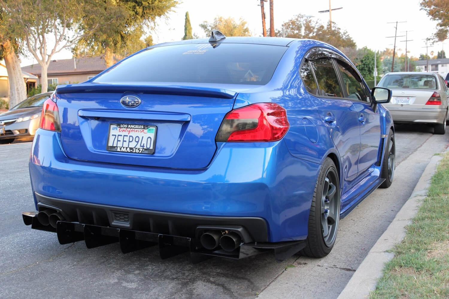Aeroflow Dynamics 2015 - 2021 Subaru Wrx/Sti Rear Diffuser V1