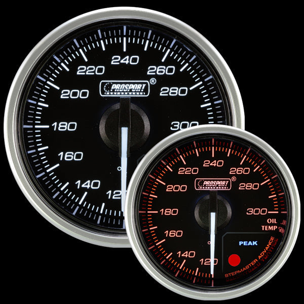 Medidor de temperatura de aceite eléctrico Prosport Supreme de 2-1/16"